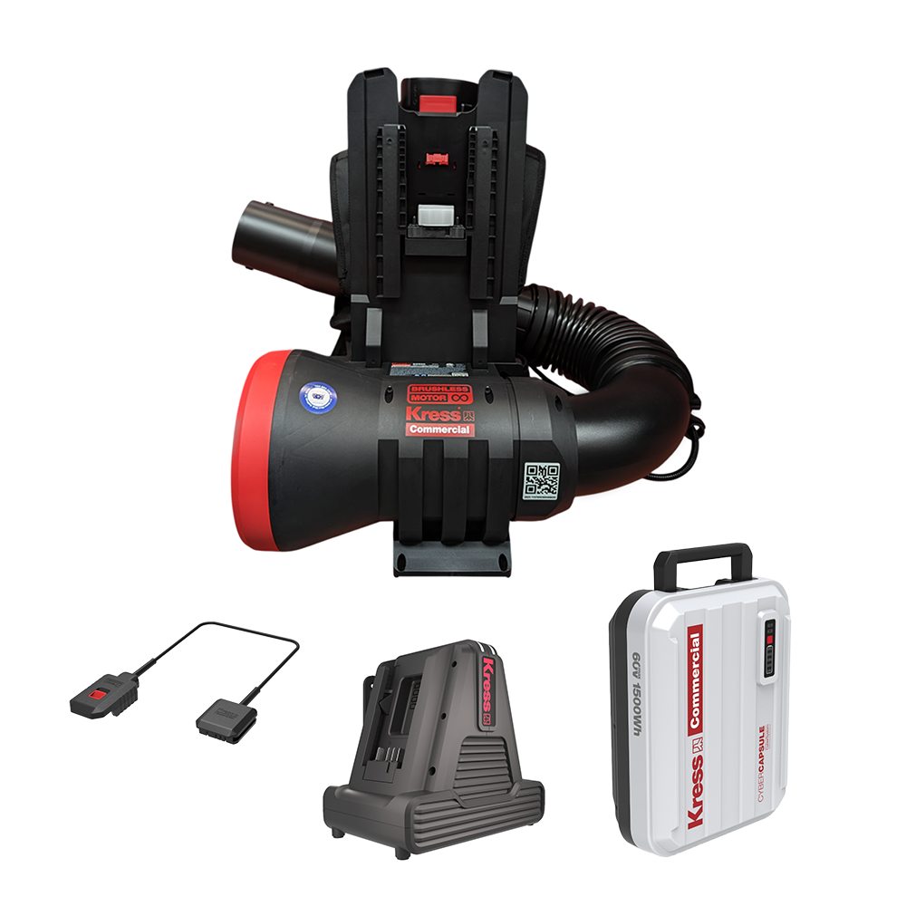 Kress Commercial 60V Cordless Backpack Blower KC500 Bundle 3