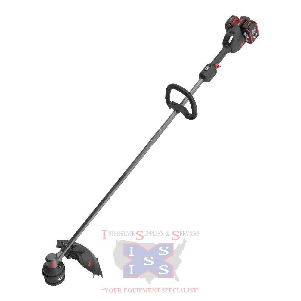 Kress 40V 15-inch Brushless String Trimmer Kit.