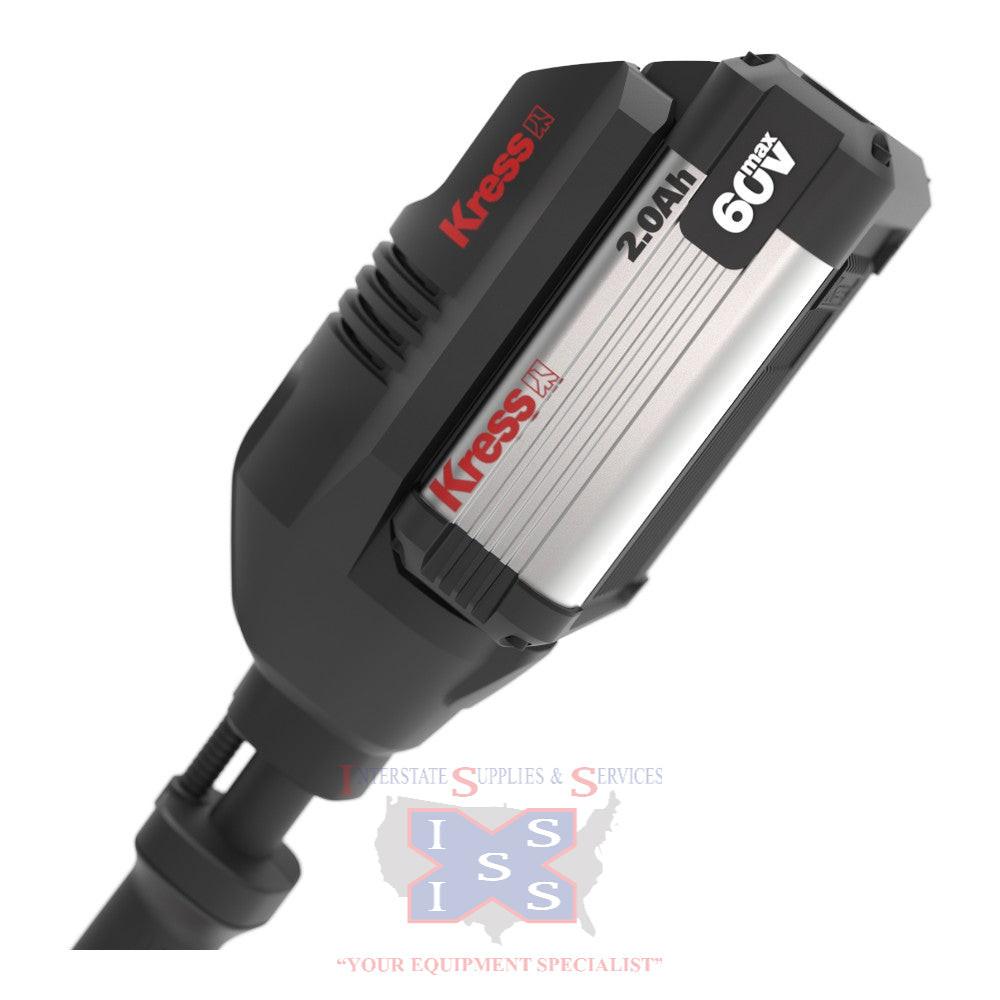 Kress 60V 16-inch Brushless Line Trimmer Kit.