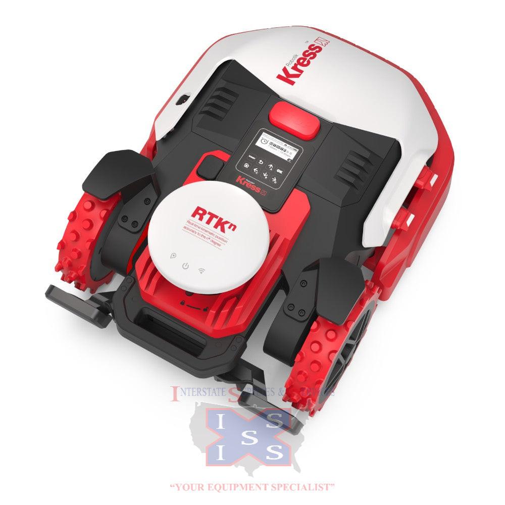 Kress KR172 3/4 Acre Mission RTKn Robotic Lawn Mower.