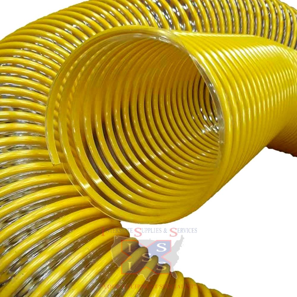 NovaFlex .030" Wall Debris Loader Hose w/Yellow Plastic Helix 10" ID (Sold by the Foot).