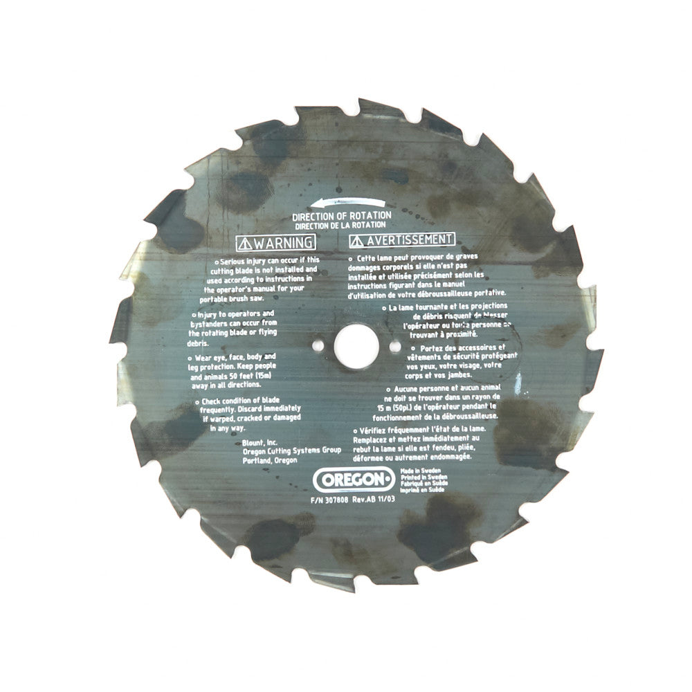 Oregon 9" 24-Tooth Maxi Brush Blade 41-936