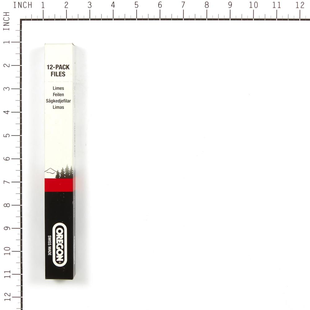 Oregon 5mm x 8" Round Files (12-Pack) 70505