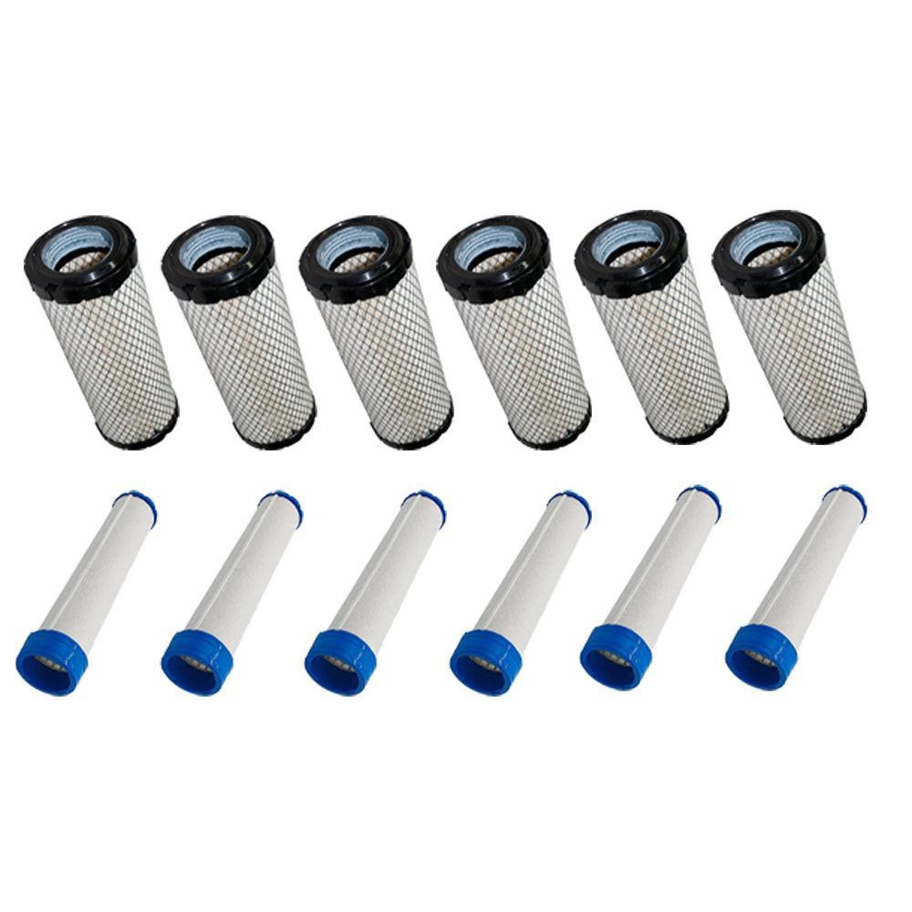 Proven Part 6-Pack Air and Pre Filters 25 083 01-S 11013-7020 103-1327 108-3810