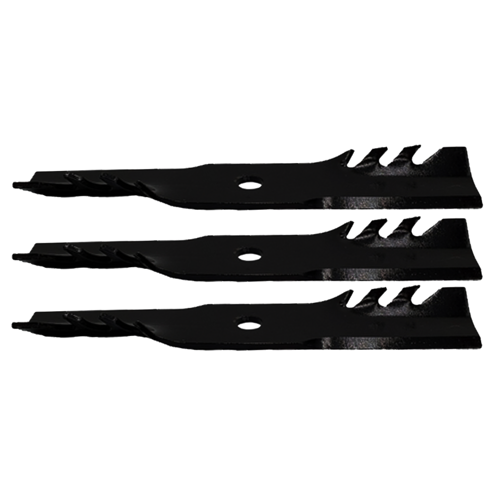 Proven Part 3-Pack Toothed Mulching Blade Fits Exmark 103-6381
