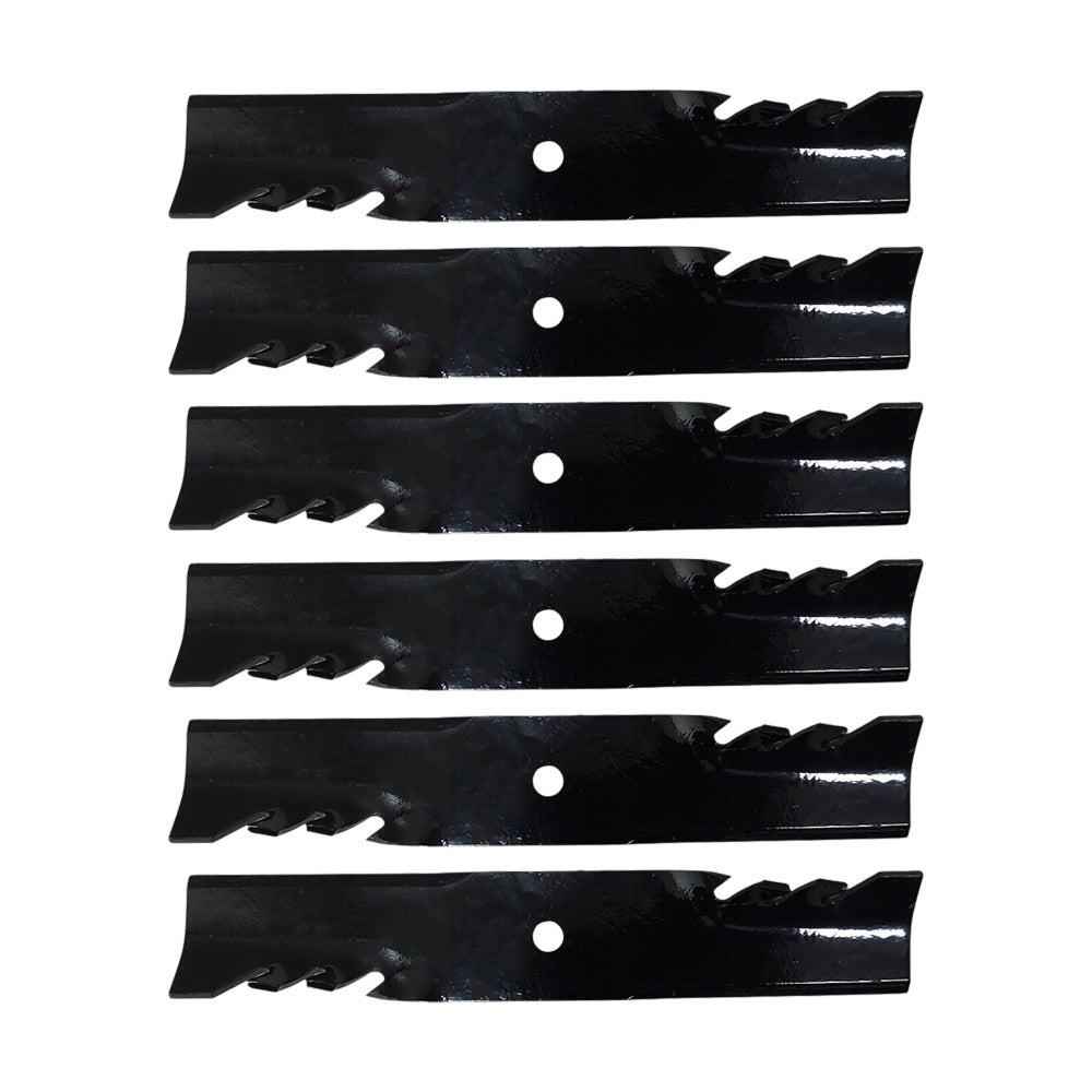 Proven Part 6-Pack Toothed Mulching Blade Fits Toro 107-3192-03
