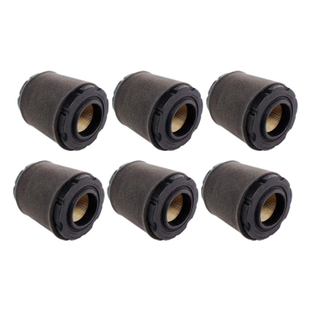 Proven Part 6-Pack Air Filter With Pre-Filter Fits Briggs & Stratton 591583