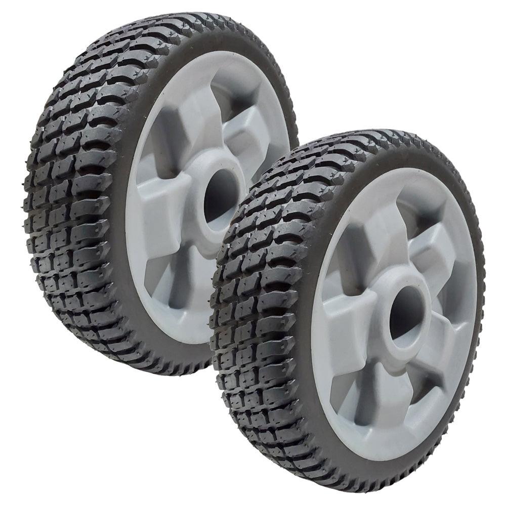 2 Front Wheels Fit Toro 30" 8X2.5 With Bearing For 125-2510 120-7045