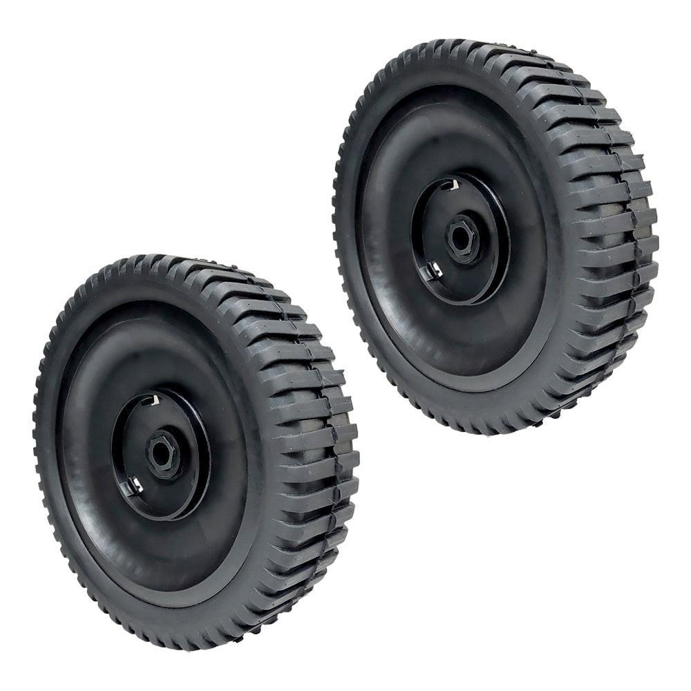 (2) Lawn Mower Front Drive Wheels For Craftsman 180767 701575 150340 700783