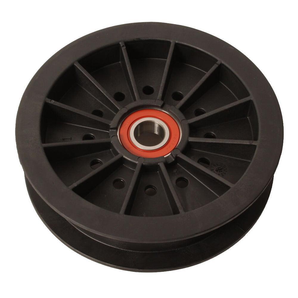 Proven Part Flat Idler Pulley Fits Exmark 109-0977 Fits Hustler 784504 FasTrak and Mini FasTrak