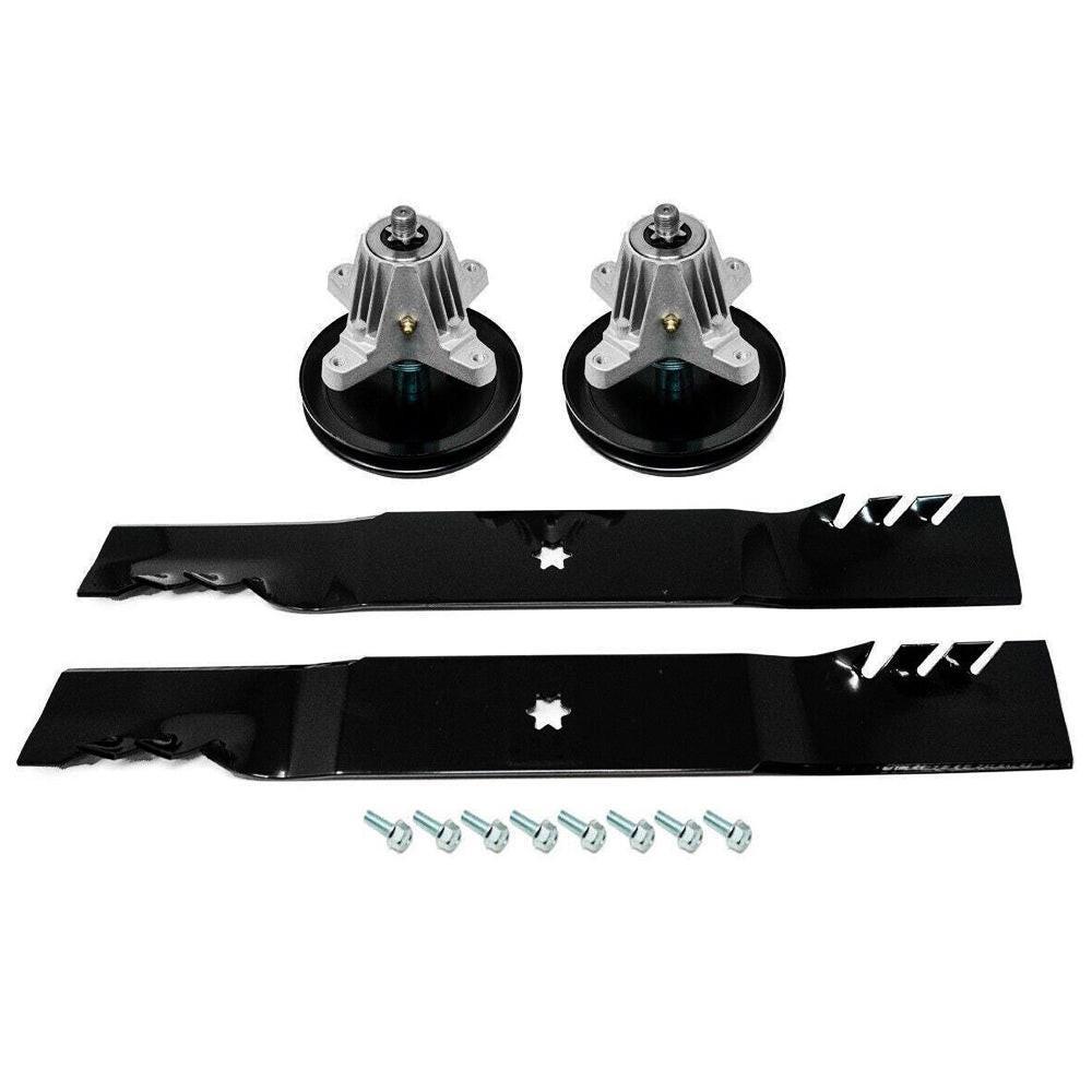 Deck Kit Fits Cub Cadet 42" LTX1042 LTX1040 Toothed Blades Spindles