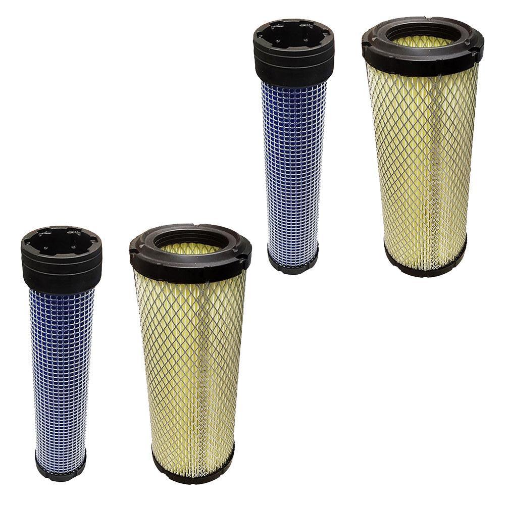 Proven Part 2-Pack Inner and Outer Air Filter Kit Fits Kawasaki Kawasaki 11013-7020 11013-7019 Kohler 25 083 01-S 25 083 04