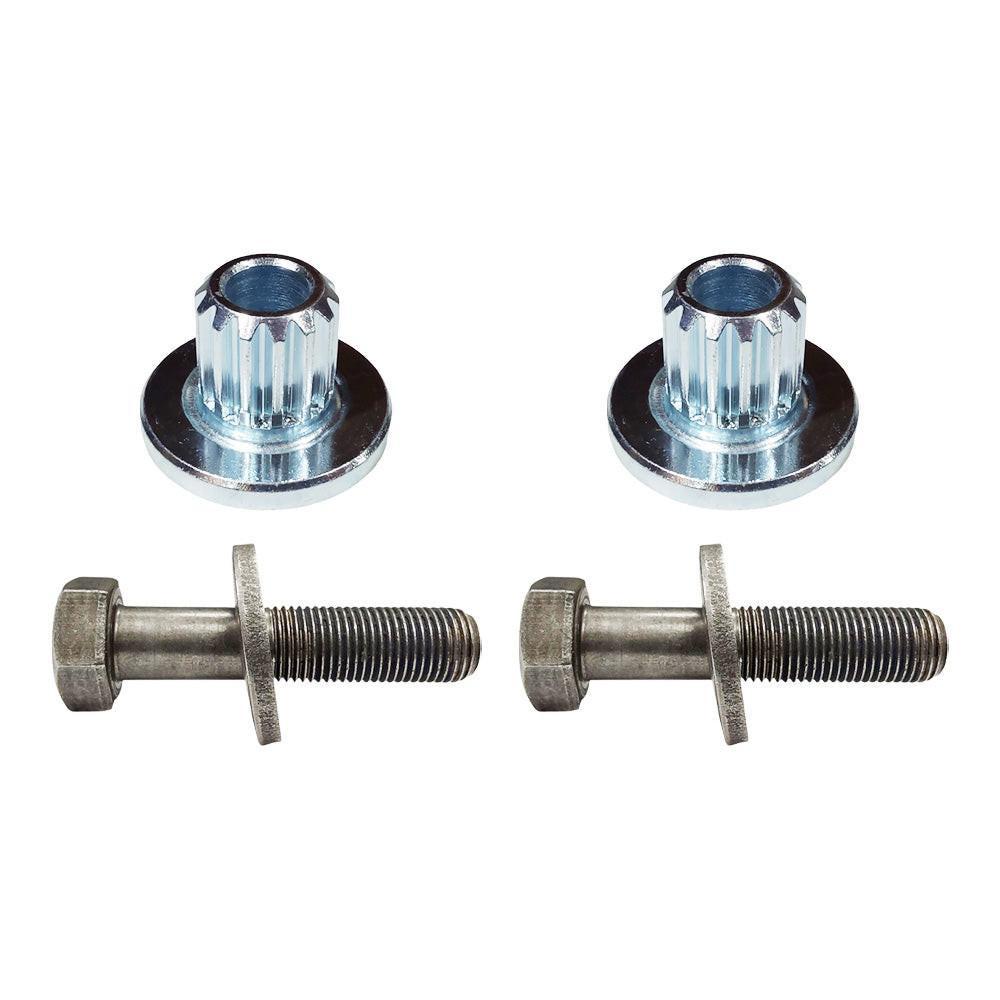 (2) Proven Part Splined Blade Center Bushings And Bolt .094" Center Hole Fits Exmark 103-3037 109-9220