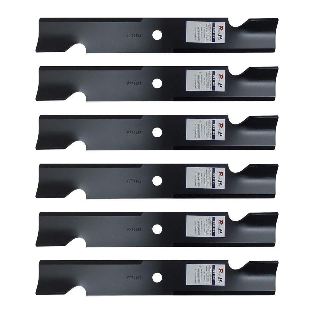 6x Proven Part High Lift Blades 16.25" Fits Exmark 103-6583-S 1-403059 1-403026