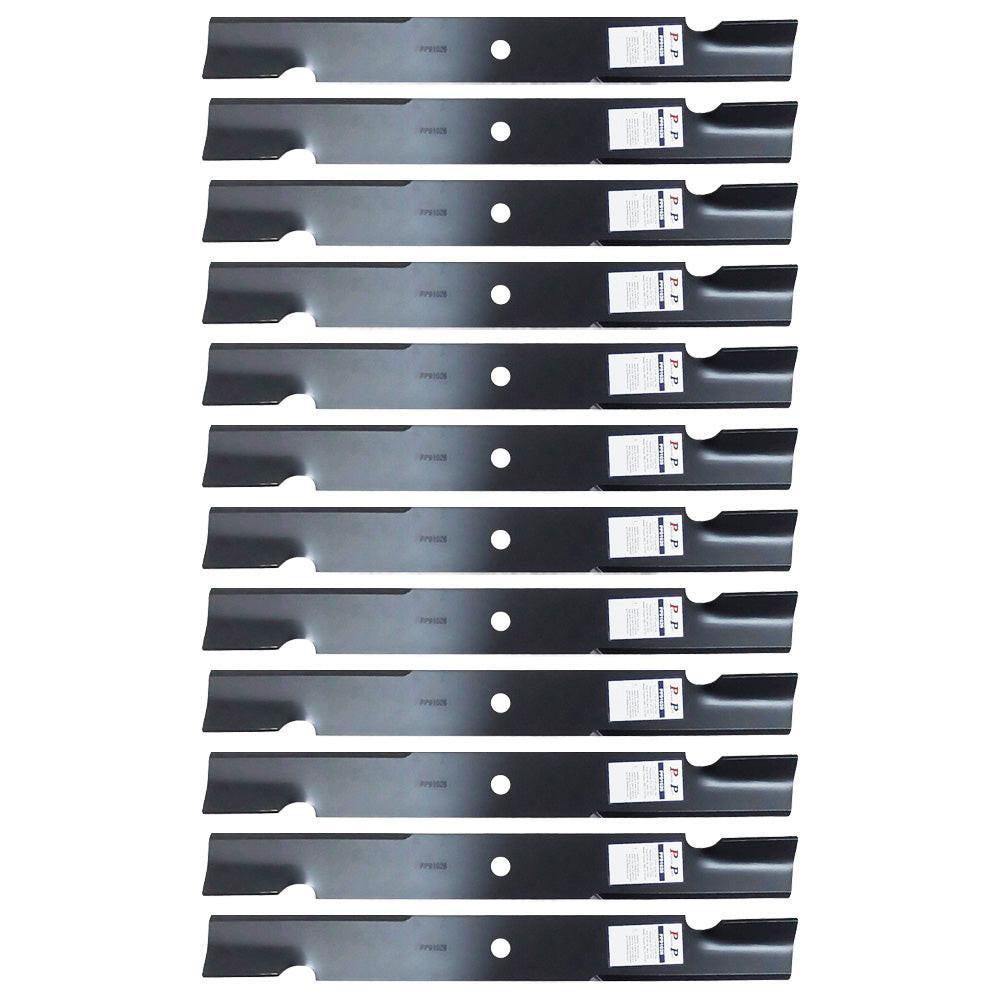 Proven Part 12- Pack High Lift Mower Blade Fits Ferris 20842, 20842s, 481712, 5020842, 5020842s, 5101755, 5101755BM