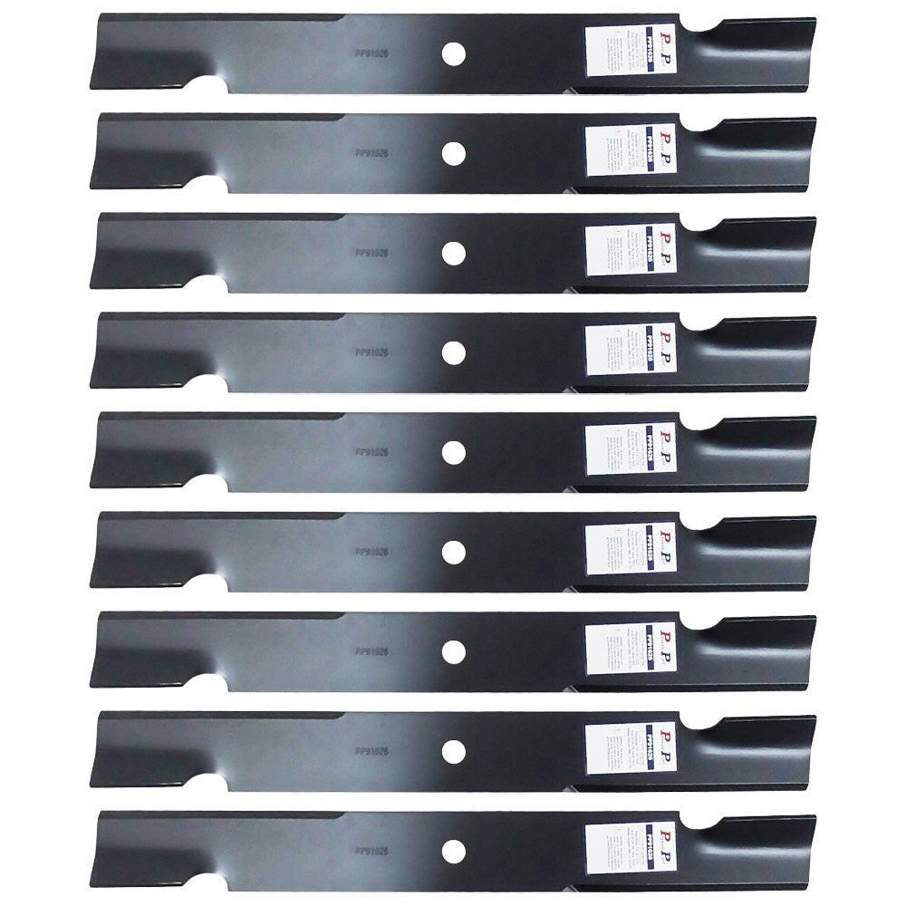 Proven Part Set Of 9 Lawn Mower Deck Blades Fits 539101733 1520842 795252 3434 310-078 038-6080-00