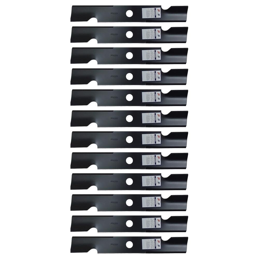 Proven Part 12 Pack High Lift Mower Blade Fits Exmark 103-6401-S