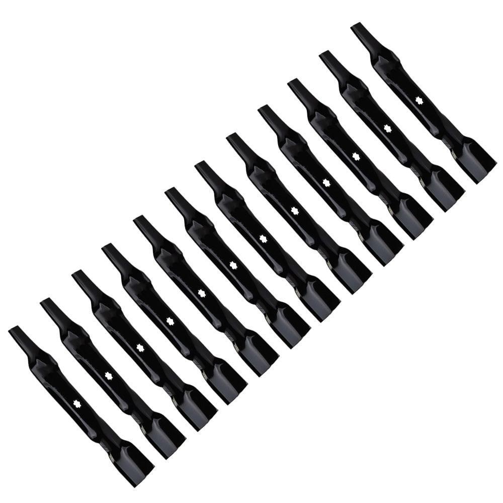 (12) Deck Blade For John Deere 145 155C D140 D150 D160 LA130 LA140 GX21784 GY20852