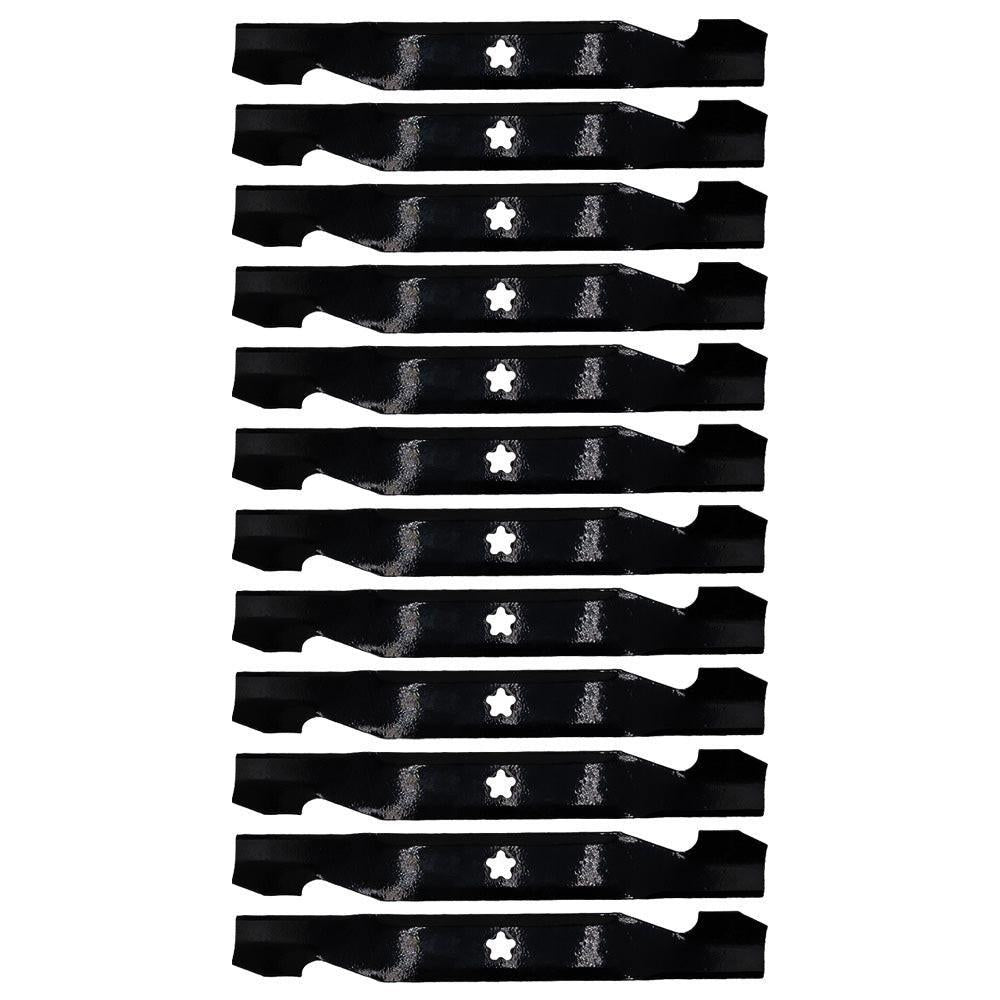Proven Part 12 PK High Lift Blades Fit 532137380, 340149, 137380, 156468, 302436