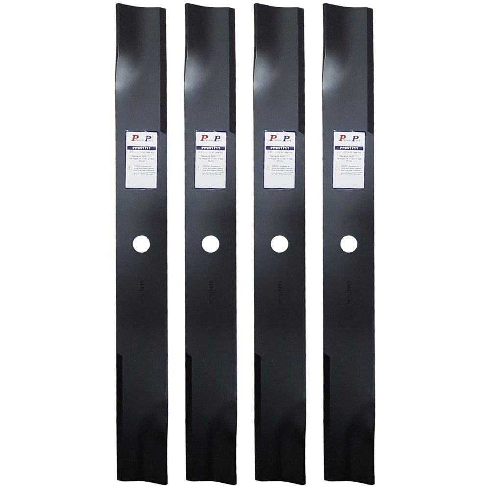 4x Proven Part Hi-Lift Blade 22.25 Fits Snapper 36In Fabricated Deck 2691499-00, 2691521-00, 2691707-00, 2691707-01, 360Z, ZT1836, ZT1936, ZTX105