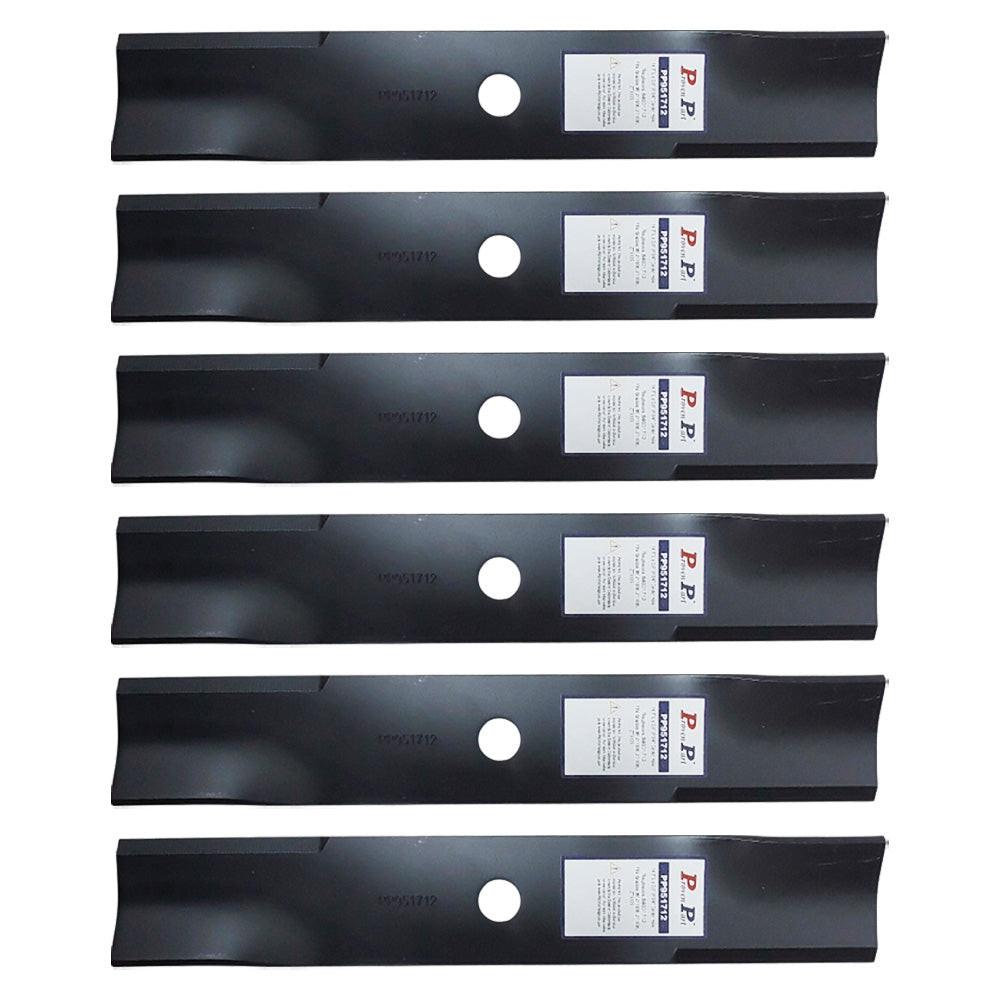 6x Proven Part Hi-Lift Blade 14.5 Fits Snapper 36In Fabricated Deck 2691499-00, 2691521-00, 2691707-00, 2691707-01, 360Z, ZT1836, ZT1936, ZTX105