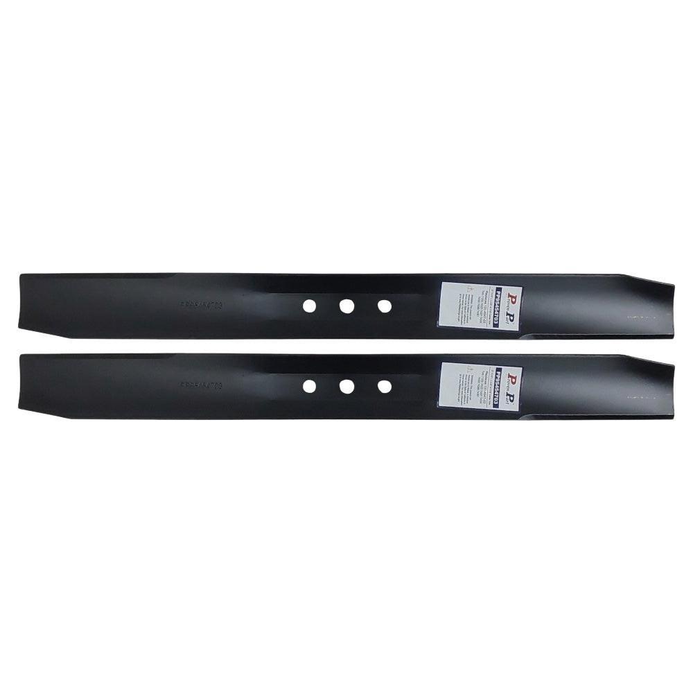 Proven Part 2x Mulching Blade 21.69 Fits Toro 22In Recycler Walk-Behind Mowers (2002 & Newer, with steel decks): 20332, 20333, 20334, 20337, 20337HD, 20339, 20340, 20353, 20355, 20357, 20370, 20371, 20372, 20373, 20012, 20047, 065, 20067, 20068, 20069
