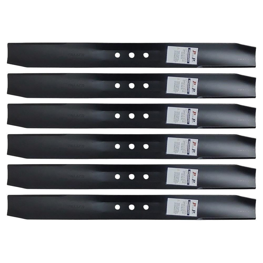 Proven Part 6x Mulching Blades Fit Toro 22" Recycler Walk-Behind Mowers (2002 & Newer, with steel decks): 20332, 20333, 20334