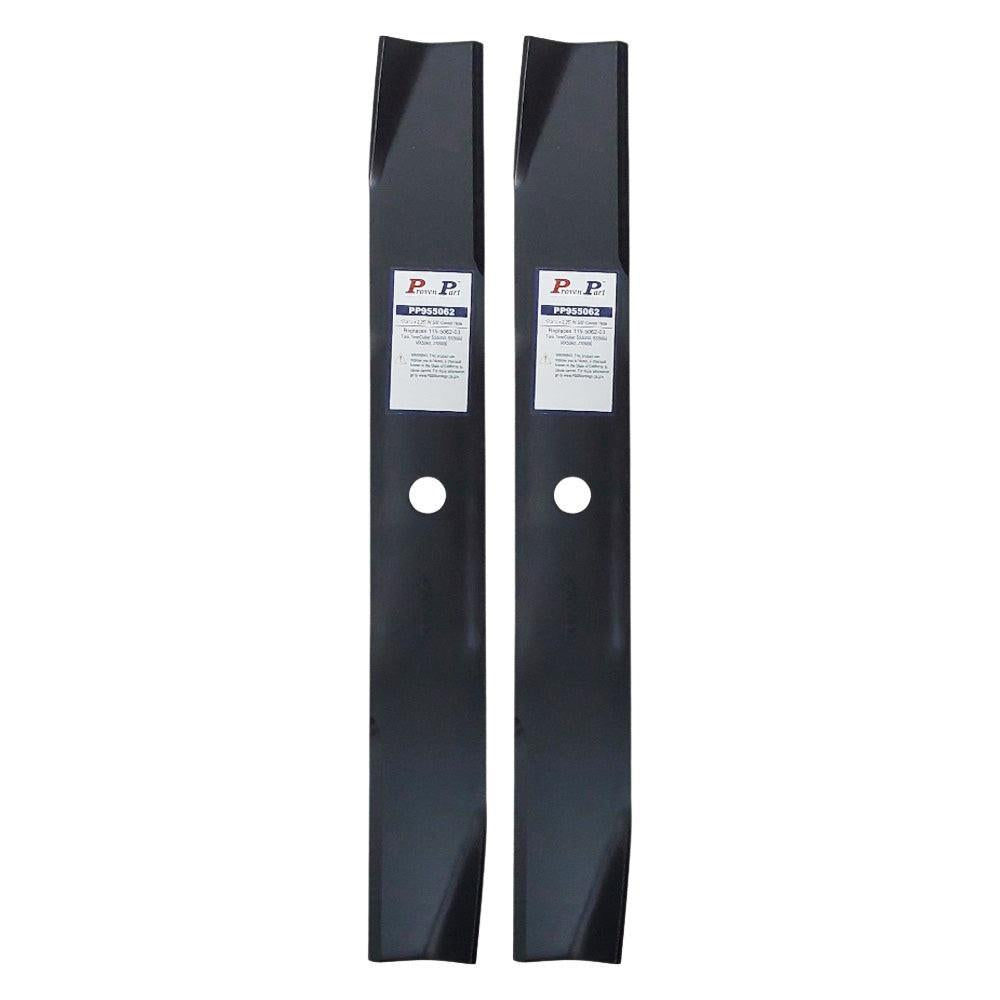 2x Proven Part Hi-Lift Blade 17.5In Fits Toro 50" ZS5000, SW5000, MX5075T 115-5062-03
