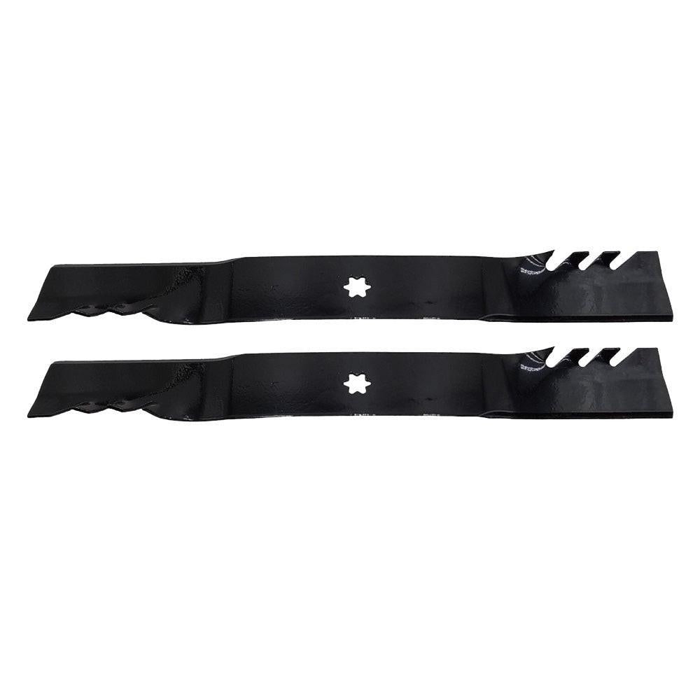 2PK Toothed Blades For Cub Cadet 42-04290 942-04290 942-04244 942-04244A