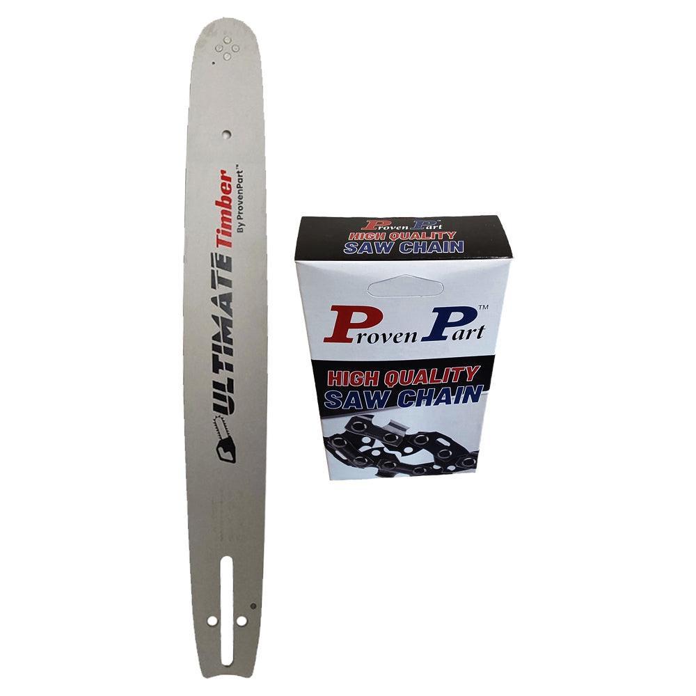 Proven Part 16" Guide Bar And Chain .050" 66DL .325" Fits Echo 16F0LD3366C LS UH K095