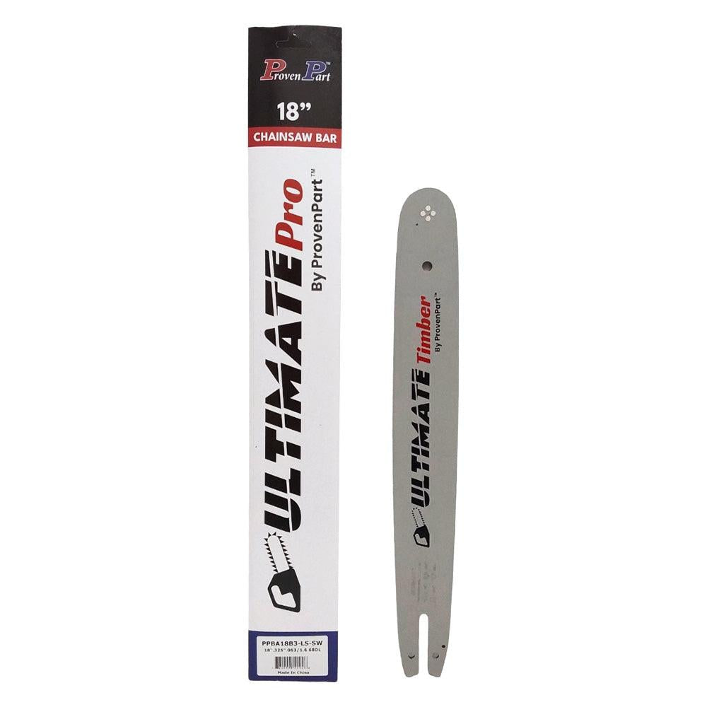 Proven Part 18" Chainsaw Guide Bar Fits Stihl 3005 008 4717 Pitch .325" Gauge .063" DL68 LS SW.