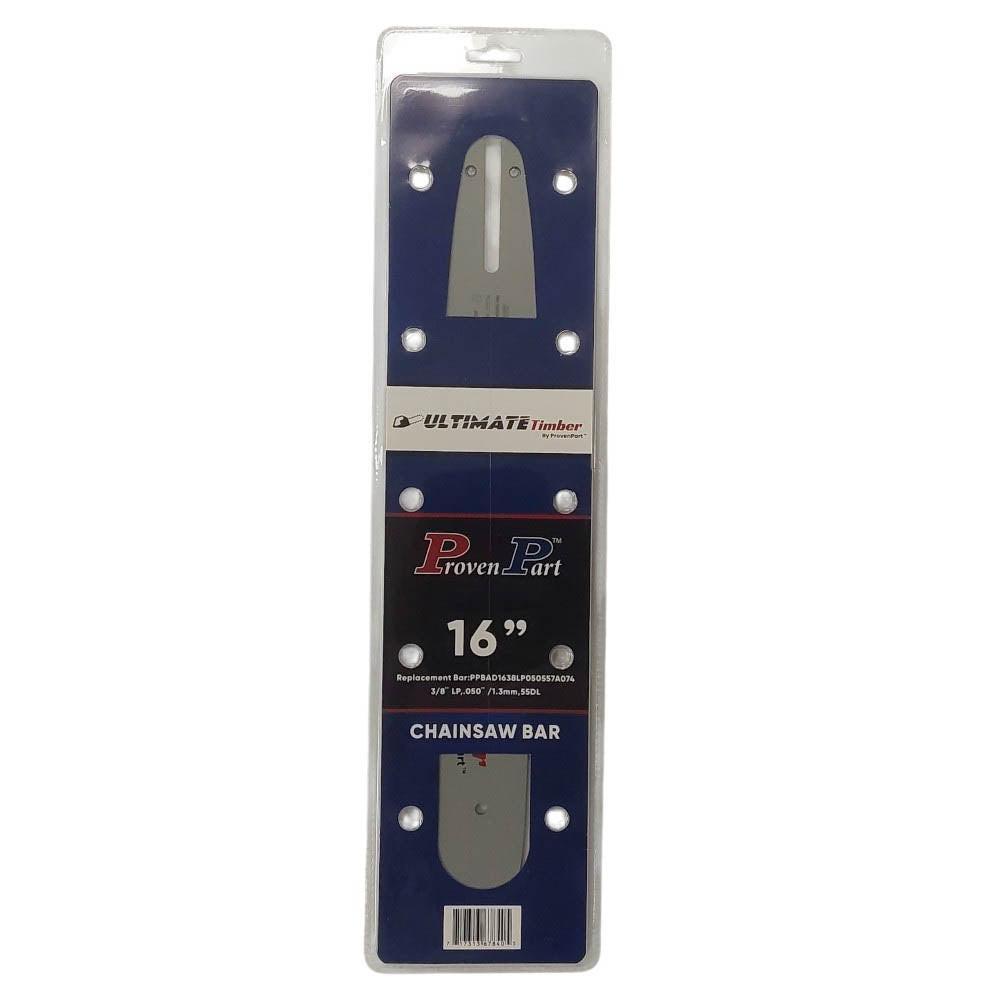 Proven Part 16In Chainsaw Bar 3/8LP .050 55DL Fits Oleo Mac OL-E140F, OL-E200, OL-E300 160SDEA074