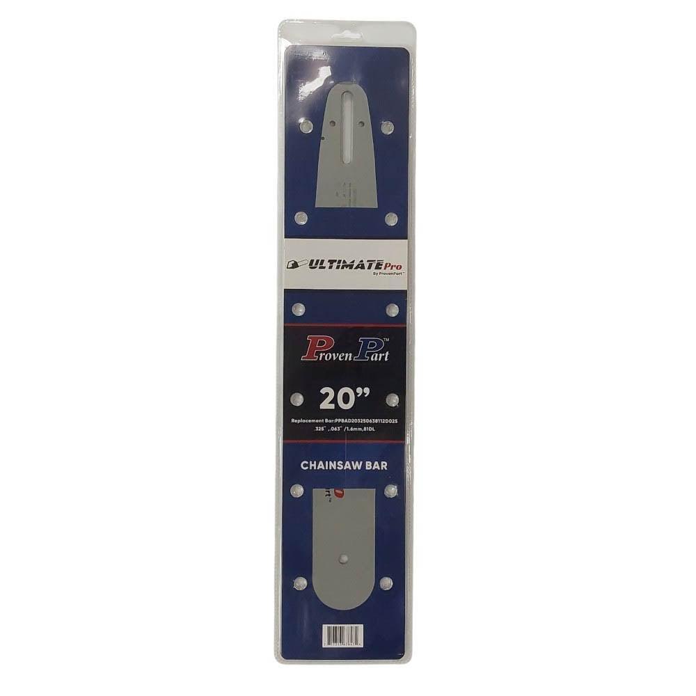 Proven Part 20In Chainsaw Bar .325 .063 81DL Fits Stihl MS270 / 270CQS, MS271, MS280 / MS280CQS, MS290 30030086821