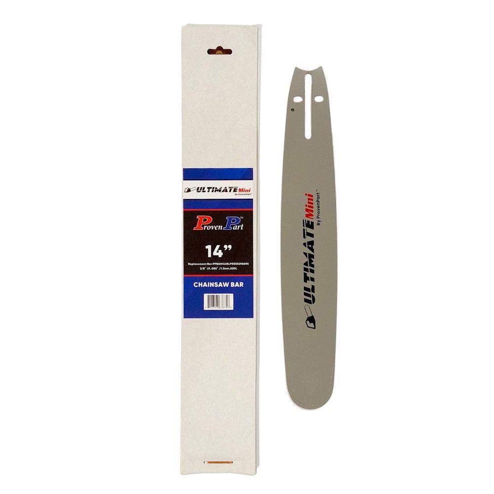 Proven Part 14In Chainsaw Bar 3/8LP .050 52DL Fits McCulloch CS1415, MS1435, MS1636, MS1645, MS1842AVCC, 140SDEA095