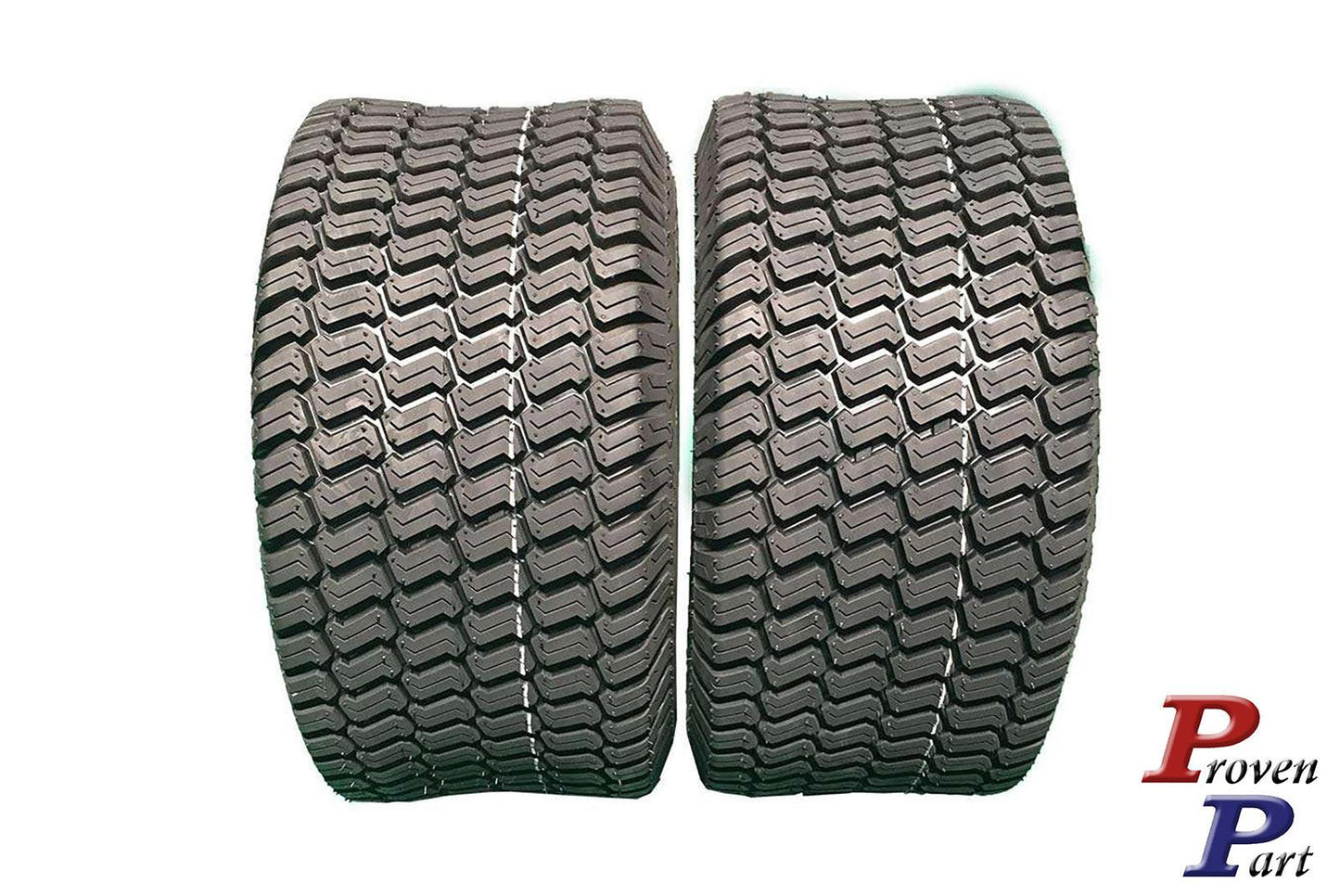 Proven Part 2-Pack Rubber Tires 18X6.5-8.