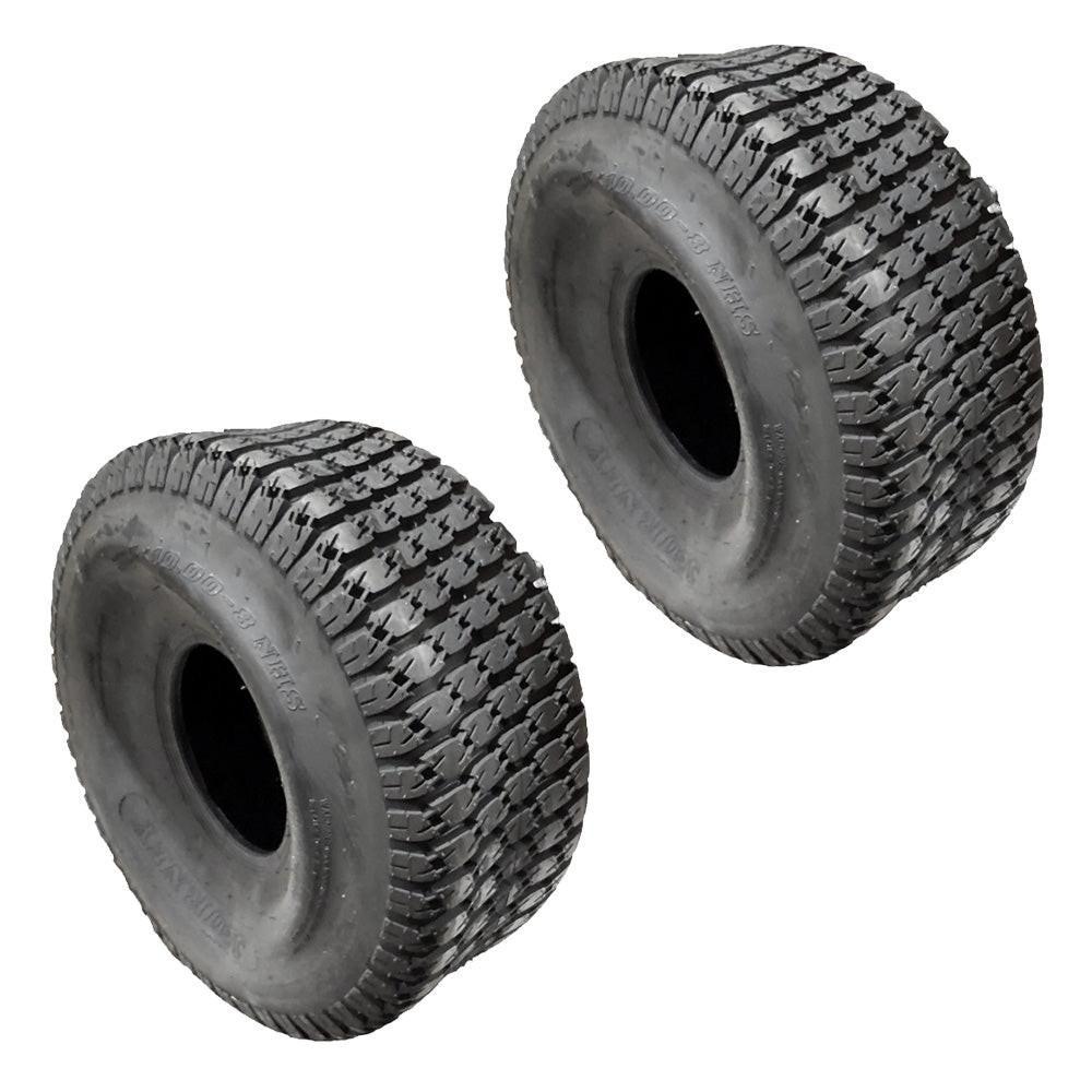 Proven Part 2-Pack Rubber Lawn Mower Tires 22.5X10-8