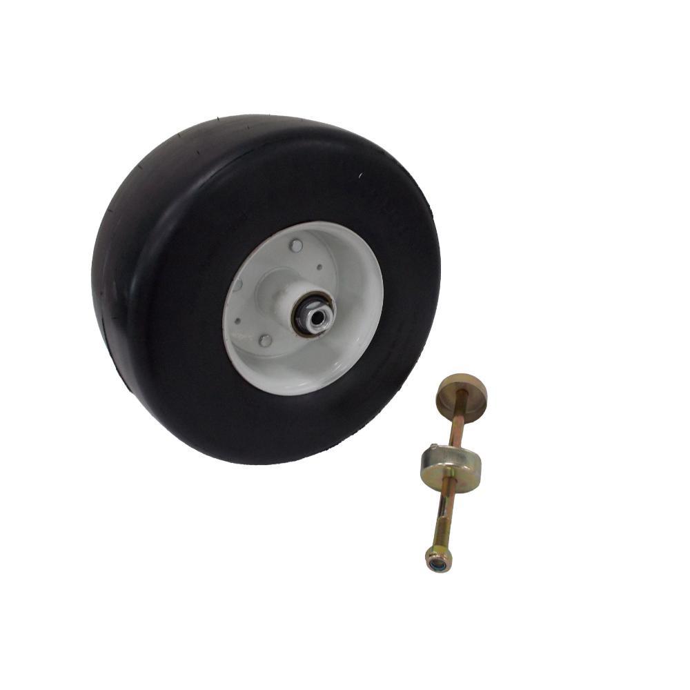 Proven Part No-Flat Semi Pneumatic Tire Fits Radius RDE Mowers 163-2375
