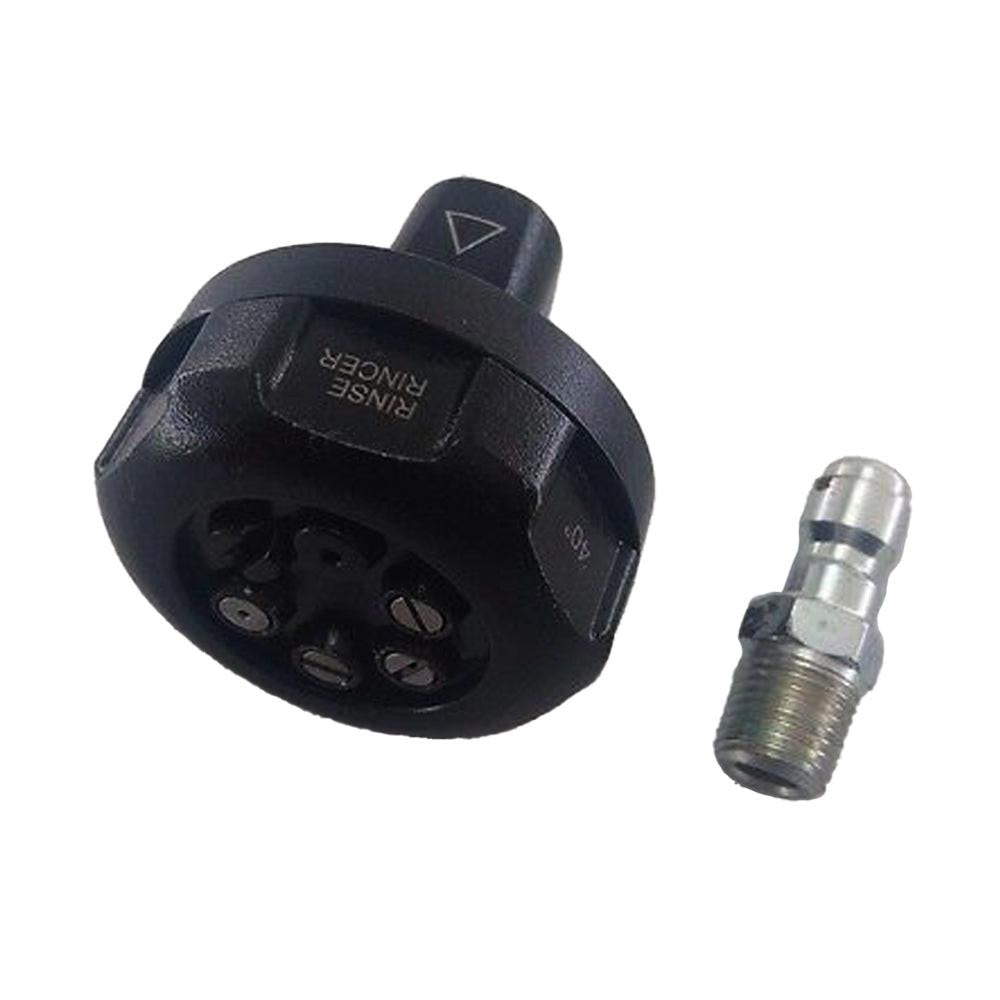 Proven Part 6 In1 Multi Spray Nozzle For Pressure Washers 3000 Psi 0,15,25,40 Soap And Rinse.