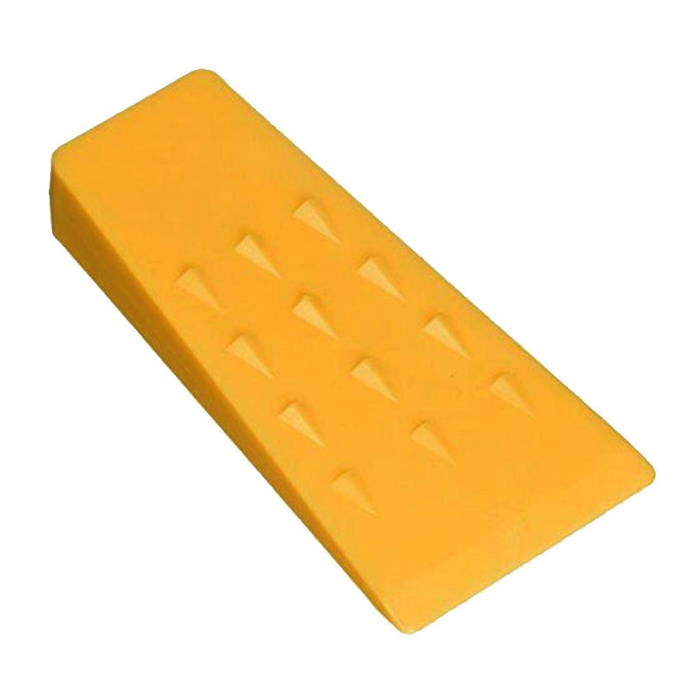 Proven Part 5.5 In. Yellow Plastic Spiked Tree Felling Chainsaw Wedge Logging Tools For 23562
