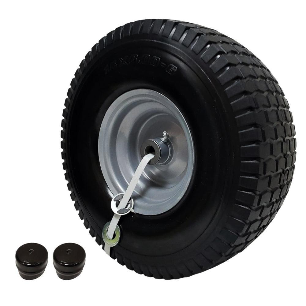 Proven Part No-Flat Foam Front Tire and Rim 15x6-6 For Craftsman For MTD For Cub Cadet
