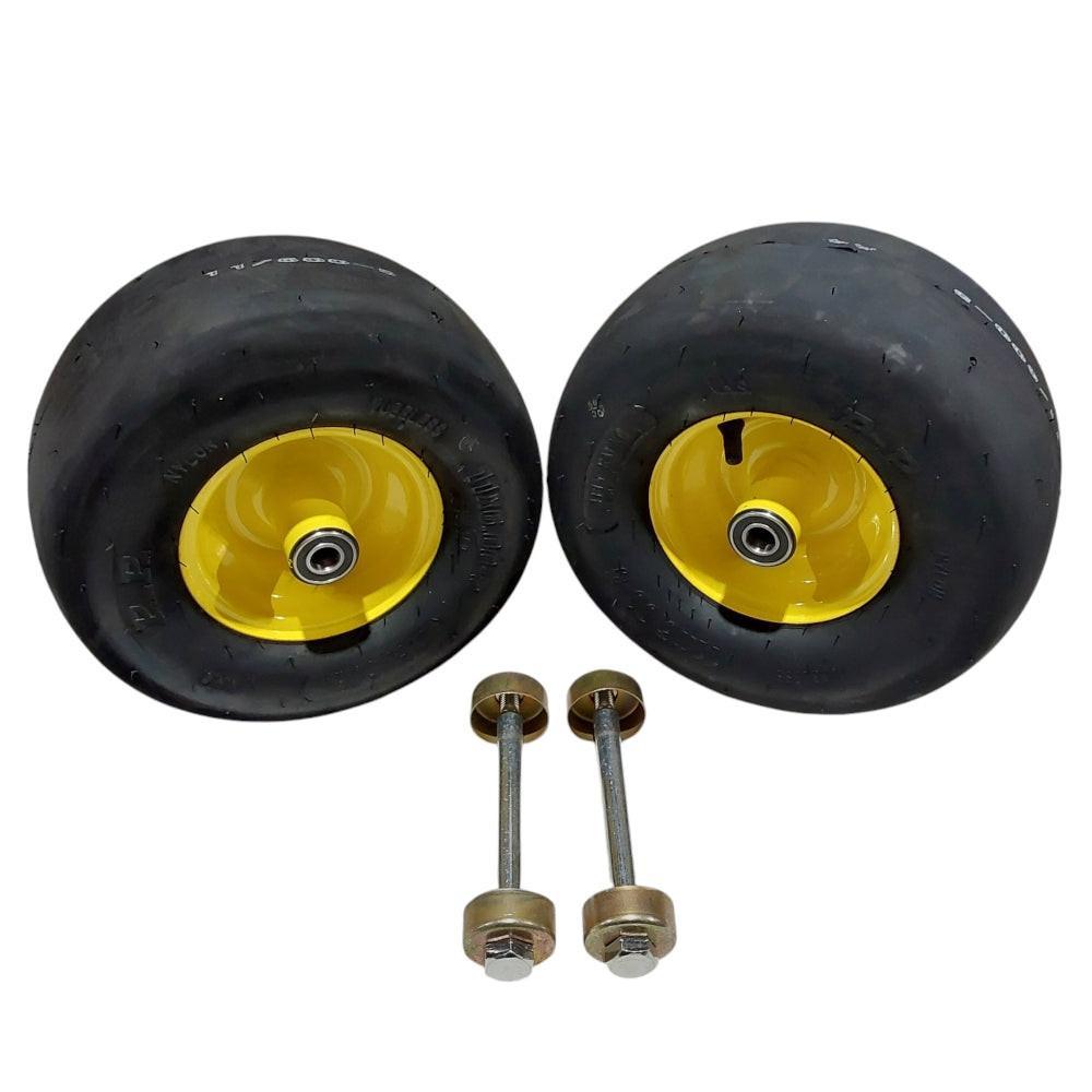Proven Part 2 Pack 11x6-5 Air Filled Tire and Rim Complete With Bearings UC29107 AUC18343