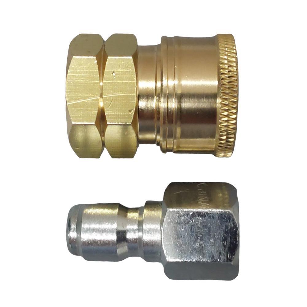 Proven Part Quick Connect To 3/8" Female and Plug 3/8" Female Stainless