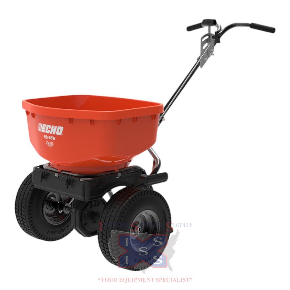 Wheeled Rock Salt Broadcast Spreader.