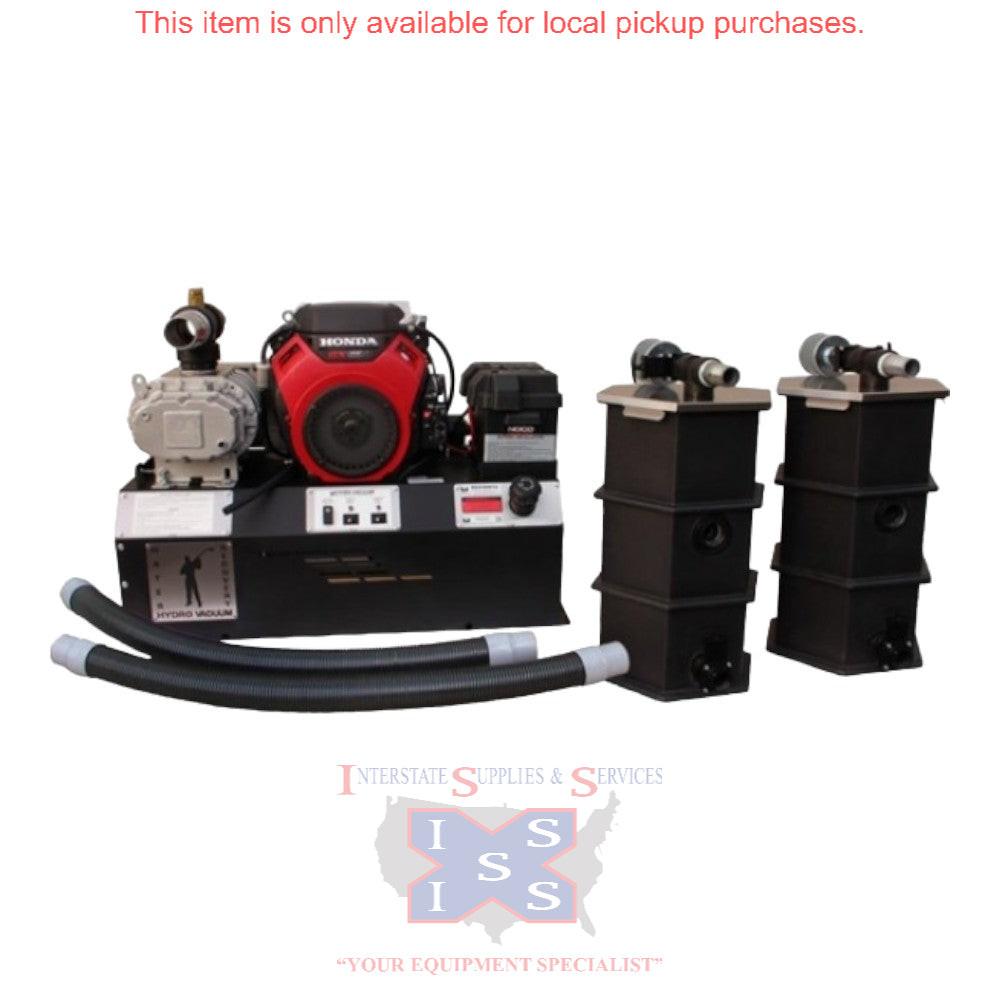 Hydro Vacuum® 25 GPM, 425 CFM, 14" Hg, 190" Lift, GX630 Honda El.