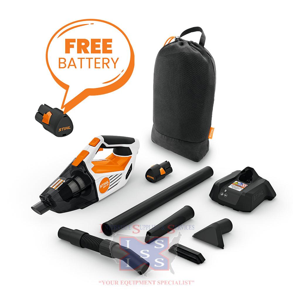 SEA 20 Handheld Vacuum Kit w/ FREE Extra AS 2 Battery.