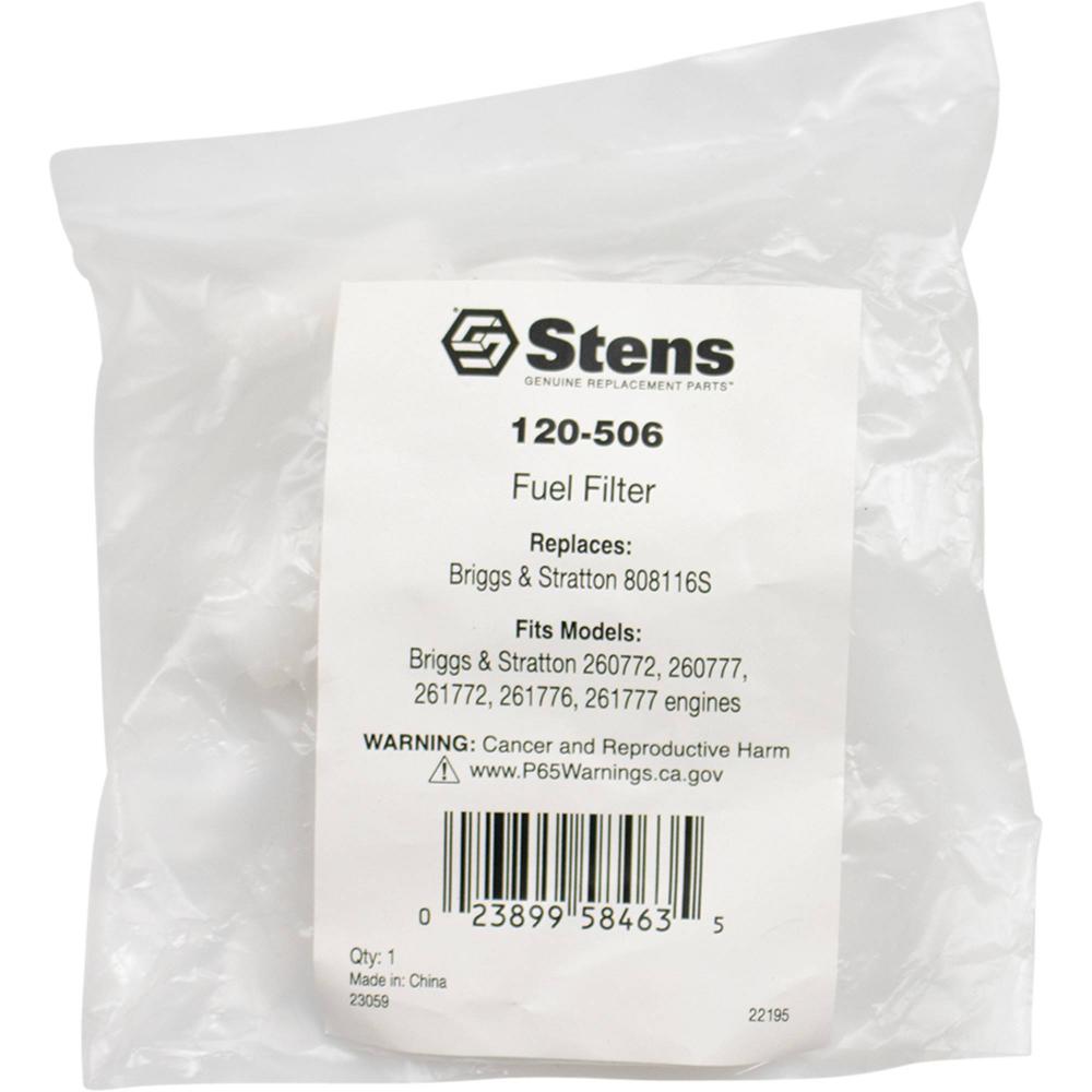 Stens Fuel Filter 120-506