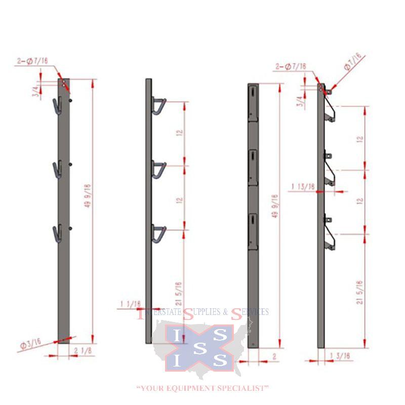 3-Trimmer Rack (TG2000) Equipment Guard.