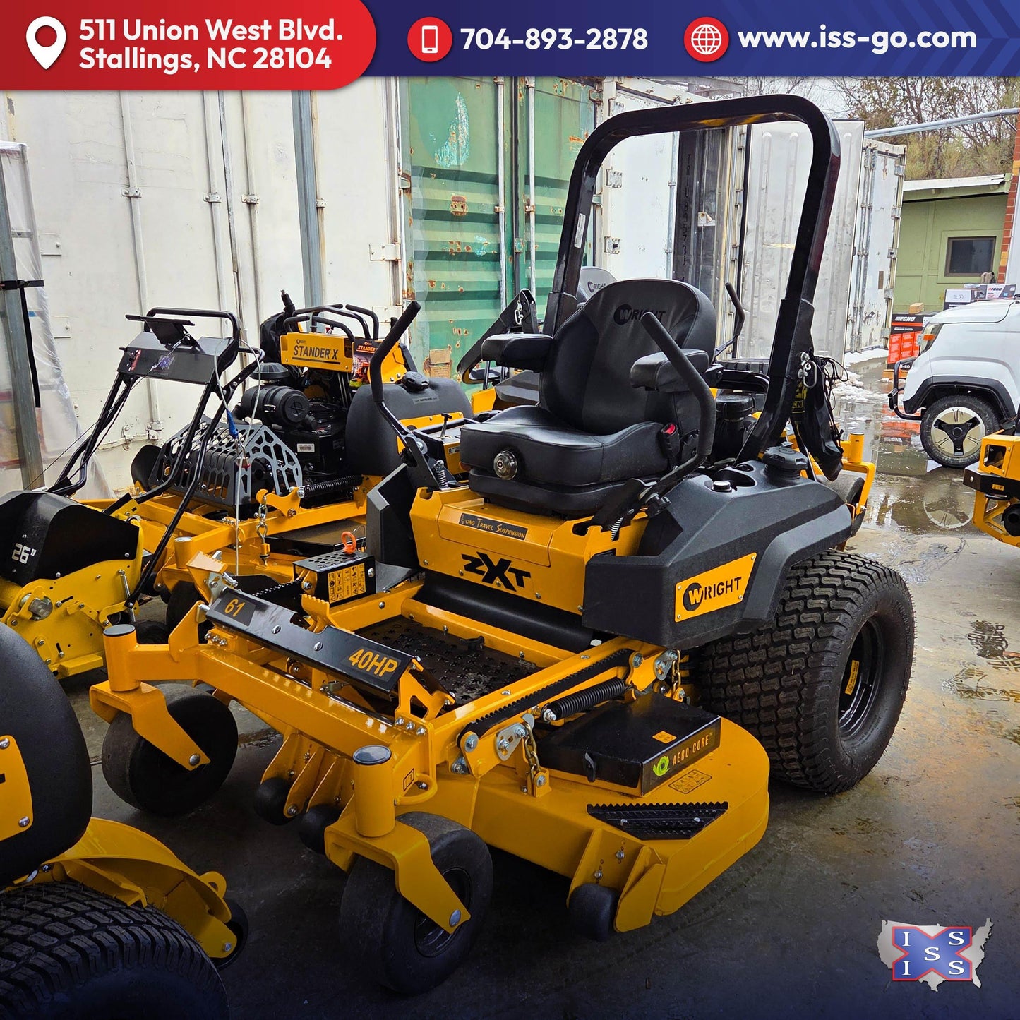 Wright ZXT 61" Zero-Turn Mower with 40HP Vanguard