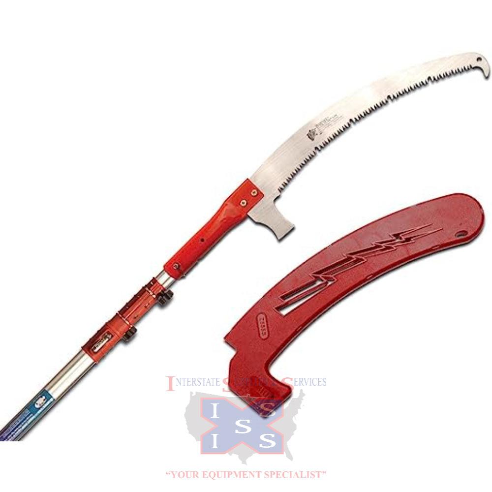 Barnel USA 17" (430MM) Curved Raker Pole Saw Blade w/ ABS Sheath.