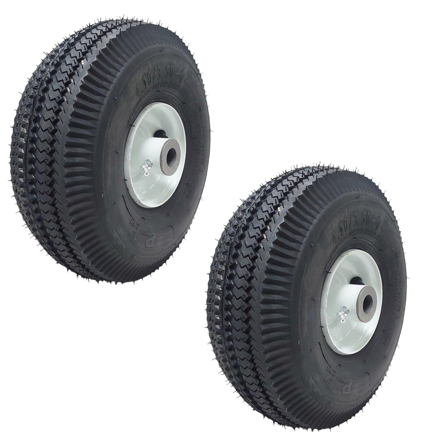 Proven Part Set of Air Filled Tubeless Front Wheel Assembly For Toro TimeCutter Z 105-3471